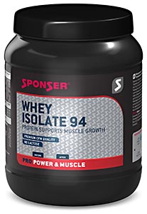 Sponer &bull; WHEY ISOLATE 94 850�